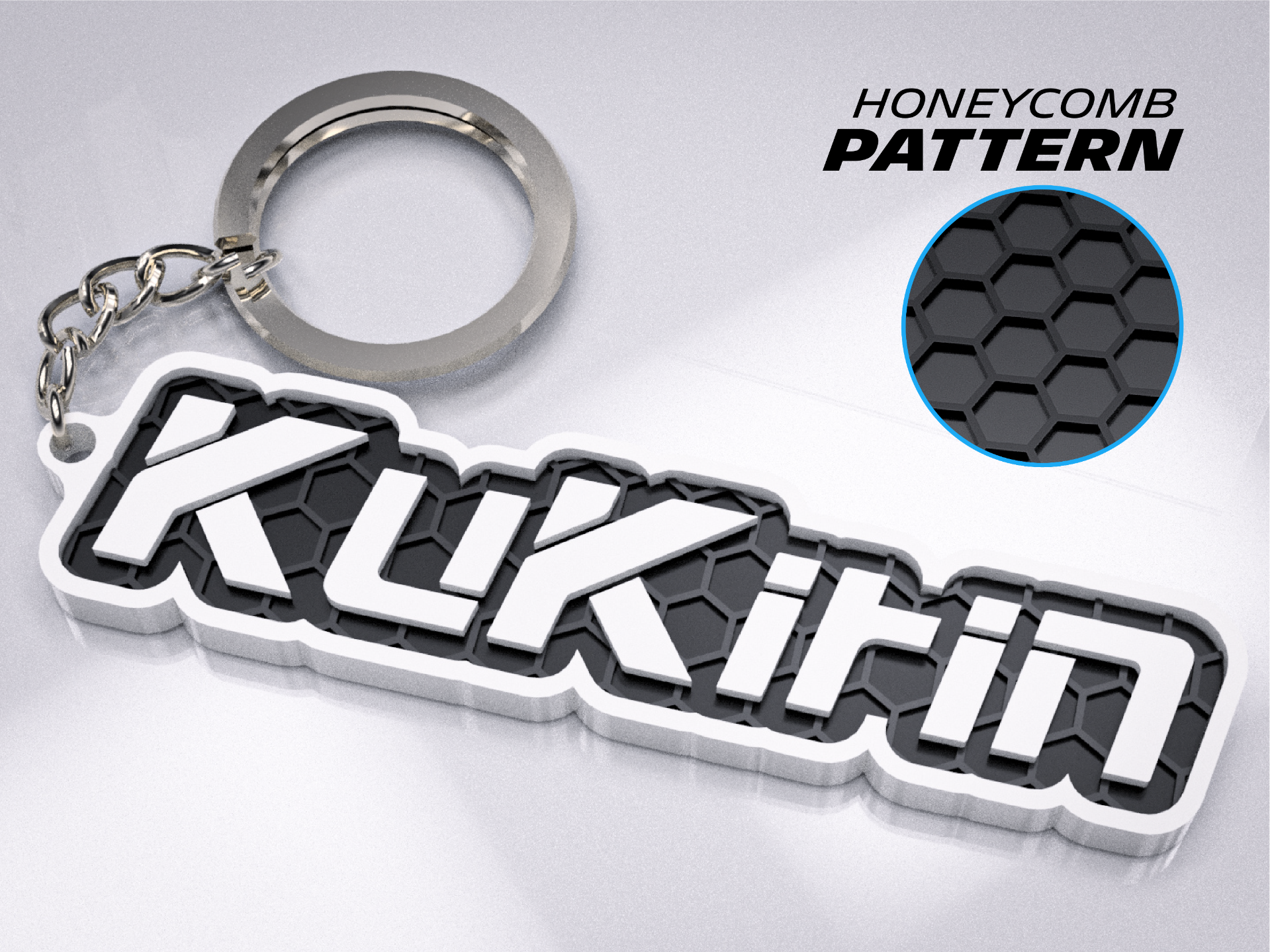 Brelok kukirin na łańcuszku